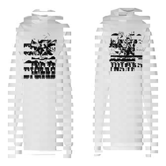 Western Country Music Legends Dinosaurs Long Sleeve T-Shirt - Thegiftio