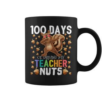 100 Days Of Driving My Teacher Nuts Dabbing Squirrel School Coffee Mug | Mazezy