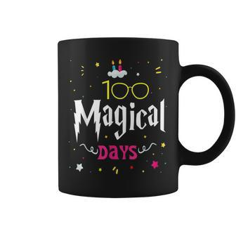 100 Magical Days Funny Student Teacher Love 100 Days Wizard Gifts For Teacher Funny Gifts Coffee Mug | Mazezy