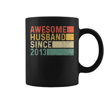 10Th Wedding Anniversary For Him - Awesome Husband 2013 Gift Coffee Mug - Seseable
