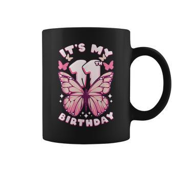 11Th Birthday Girl 11 Years Butterflies And Number 11 Coffee Mug - Thegiftio UK