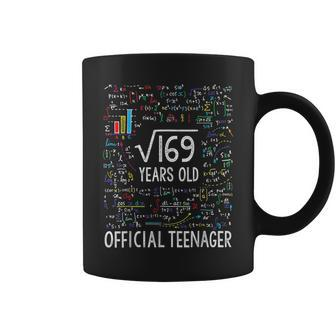 13Th Birthday Square Root Of 169 Official Nager Coffee Mug | Mazezy