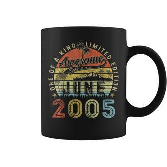18 Year Old Awesome Since June 2005 18Th Birthday Coffee Mug | Mazezy