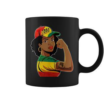 1865 Junenth African American Women Freedom Day Coffee Mug | Mazezy