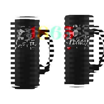 1865 Junenth Celebrate Black History Month Coffee Mug | Mazezy