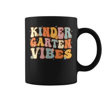 1St Day Of School Kindergarten Vibes Student Teacher Kids Gifts For Teacher Funny Gifts Coffee Mug | Mazezy