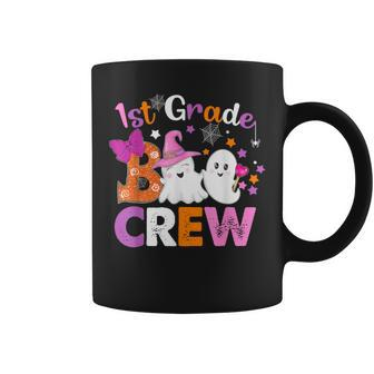 1St Grade Boo Crew First Grade Halloween Costume Teacher Kid Coffee Mug - Monsterry DE