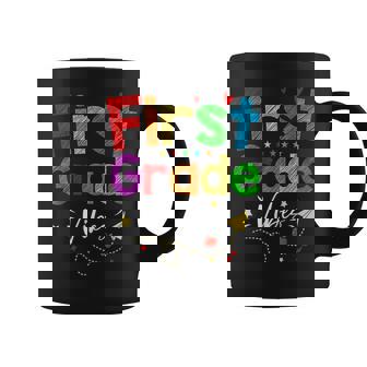 1St Grade First Day Back To School First Grade Vibes Teacher Coffee Mug | Mazezy
