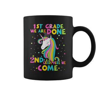 1St Grade Graduation Magical Unicorn 2Nd Grade Here We Come Coffee Mug | Mazezy