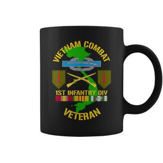 1St Infantry Division Vietnam Combat Veteran Coffee Mug | Mazezy