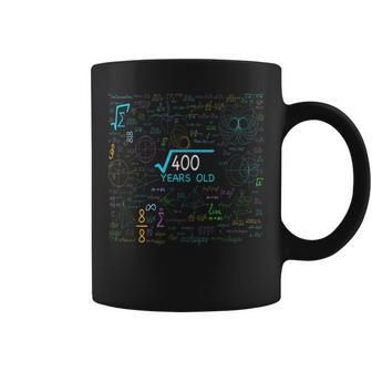 20 Year Old Gifts Square Root Of 400 20Th Bday Math Lover Math Funny Gifts Coffee Mug | Mazezy