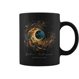 2023 Annular Solar Eclipse Chaser Fan Watching Oct 14 Coffee Mug - Monsterry UK