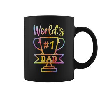 Number 1 Dad  Fathers Day Funny Gifts For Dad Coffee Mug