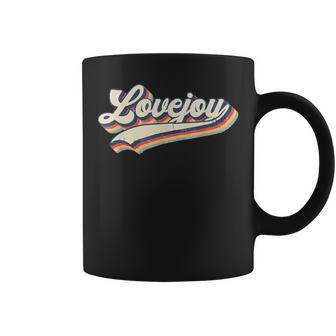 Vintage Lovejoy Name Retro Gift Men Women Lovejoy Lover Coffee Mug