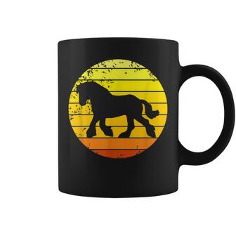 Clydesdale Clydesdales Draft Horse Retro  Coffee Mug