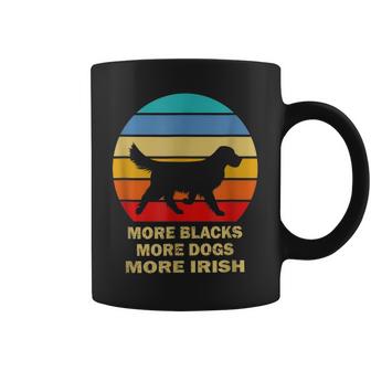 More Blacks More Dogs More Irish Vintage Dog Mom Dog Dad  Coffee Mug