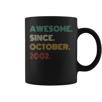 21 Years Old Awesome Since October 2002 21St Birthday Coffee Mug | Mazezy