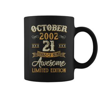 21 Years Old Decoration October 2002 21St Birthday Coffee Mug - Seseable