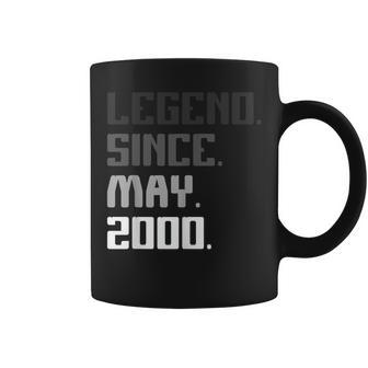 21St Birthday Gifts 21 Years Old Legend Since May 2000 Coffee Mug | Mazezy