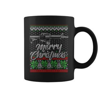 2Nd Amendment Ugly Christmas Sweater Coffee Mug - Monsterry AU