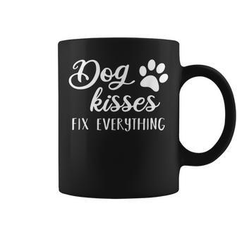 2Nd Chance Cocker Rescue Dog Kisses Fix Everything Coffee Mug | Mazezy