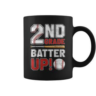 2Nd Grade Batter Up Baseball-Second Grade Back To School  Coffee Mug
