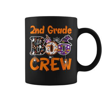 2Nd Grade Boo Crew Teacher Student Halloween Costume Coffee Mug - Monsterry DE