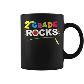2Nd Grade Rocks T Second Student Teacher Apparel Coffee Mug - Thegiftio UK