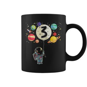 3 Years Old Birthday Boy Astronaut 3Rd Birthday Coffee Mug | Mazezy