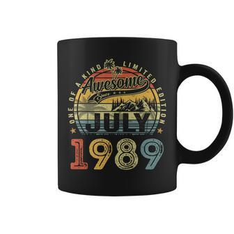 34 Years Old Birthday Awesome Since July 1989 34Th Birthday Coffee Mug | Mazezy