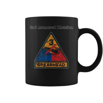 3Rd Armored Division Distress Color Spearhead Coffee Mug | Mazezy