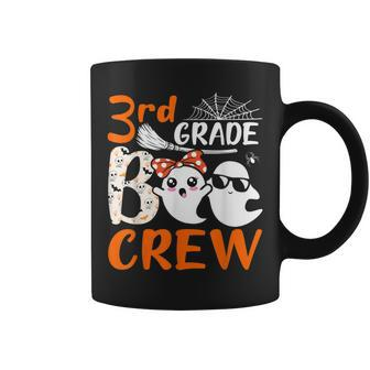 3Rd Grade Boo Crew Teachers Students Ghost Halloween Coffee Mug - Monsterry CA