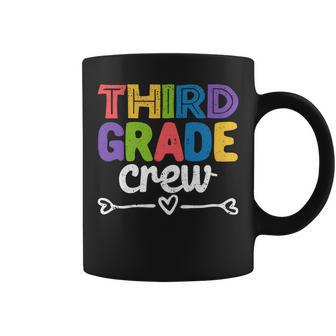 3Rd Grade Crew Third Grade Teacher First Day Of School Coffee Mug - Seseable