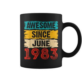 40 Year Old Awesome Since June 1983 40Th Birthday Gifts Coffee Mug | Mazezy CA