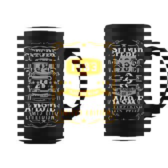 40Th Birthday Decoration September 1983 40 Years Old Coffee Mug - Thegiftio UK