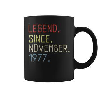 43Th Birthday November 1977 Vintage Bday Gift For Men Women Coffee Mug | Mazezy