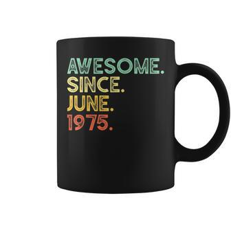 45 Years Old Awesome June 1975 45Th Birthday Gift Coffee Mug | Mazezy