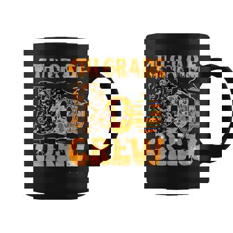 4Th Grade Boo Crew Vintage Halloween Costumes For Teachers Halloween Funny Gifts Coffee Mug | Mazezy