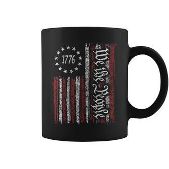 4Th Of July We The People 1776 Usa Flag Coffee Mug - Seseable