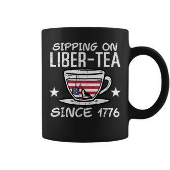 4Th July Sipping Liber Tea Since 1776 Usa America Women Men Coffee Mug | Mazezy