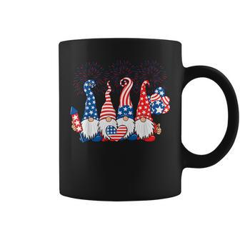 4Th Of July 2023 Patriotic Gnomes Funny American Usa Flag Coffee Mug | Mazezy AU