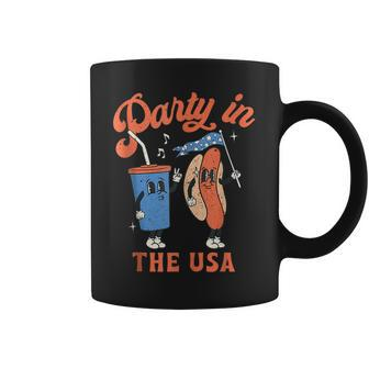 4Th Of July For Hotdog Lover Party In The Usa Coffee Mug | Mazezy
