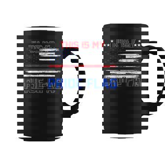 4Th Of July Patriotic This Is My Pride Flag Usa American Patriotic Funny Gifts Coffee Mug | Mazezy