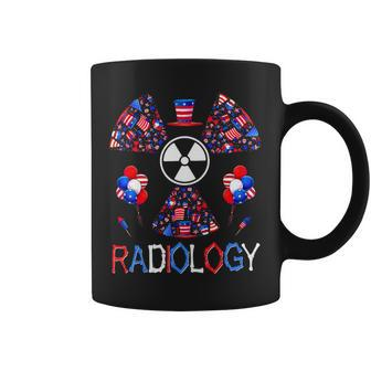 4Th Of July Radiology Patriotic American Radiology Tech Coffee Mug - Monsterry AU