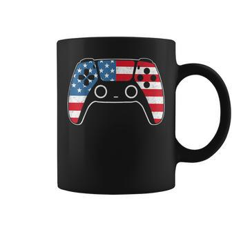 4Th Of July T Video Game Gamer Kids Boys Men Usa Coffee Mug - Thegiftio UK