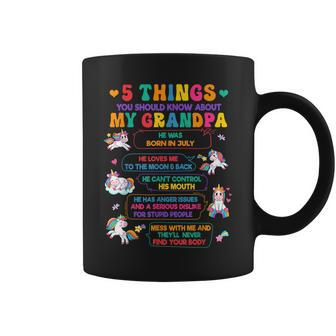 5 Things You Should Know About My Grandpa Unicorn Coffee Mug | Mazezy
