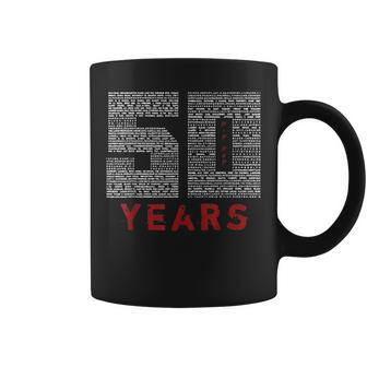 50 Years Of Hip Hop 1973-2023 50Th Anniversary Coffee Mug | Mazezy