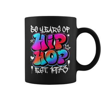 50 Years Old 50Th Anniversary Of Hip Hop Graffiti Hip Hop Coffee Mug - Seseable