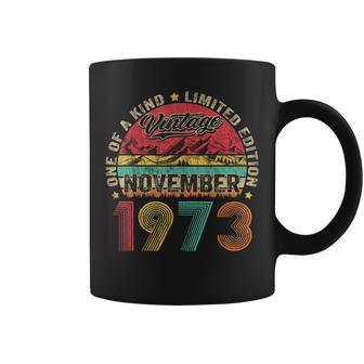 50 Years Old Made In November 1973 50Th Birthday Women Coffee Mug | Mazezy