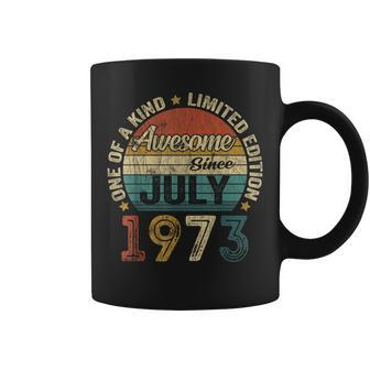 50 Years Old Vintage June 1973 Gifts 50Th Birthday Men Women Coffee Mug - Seseable